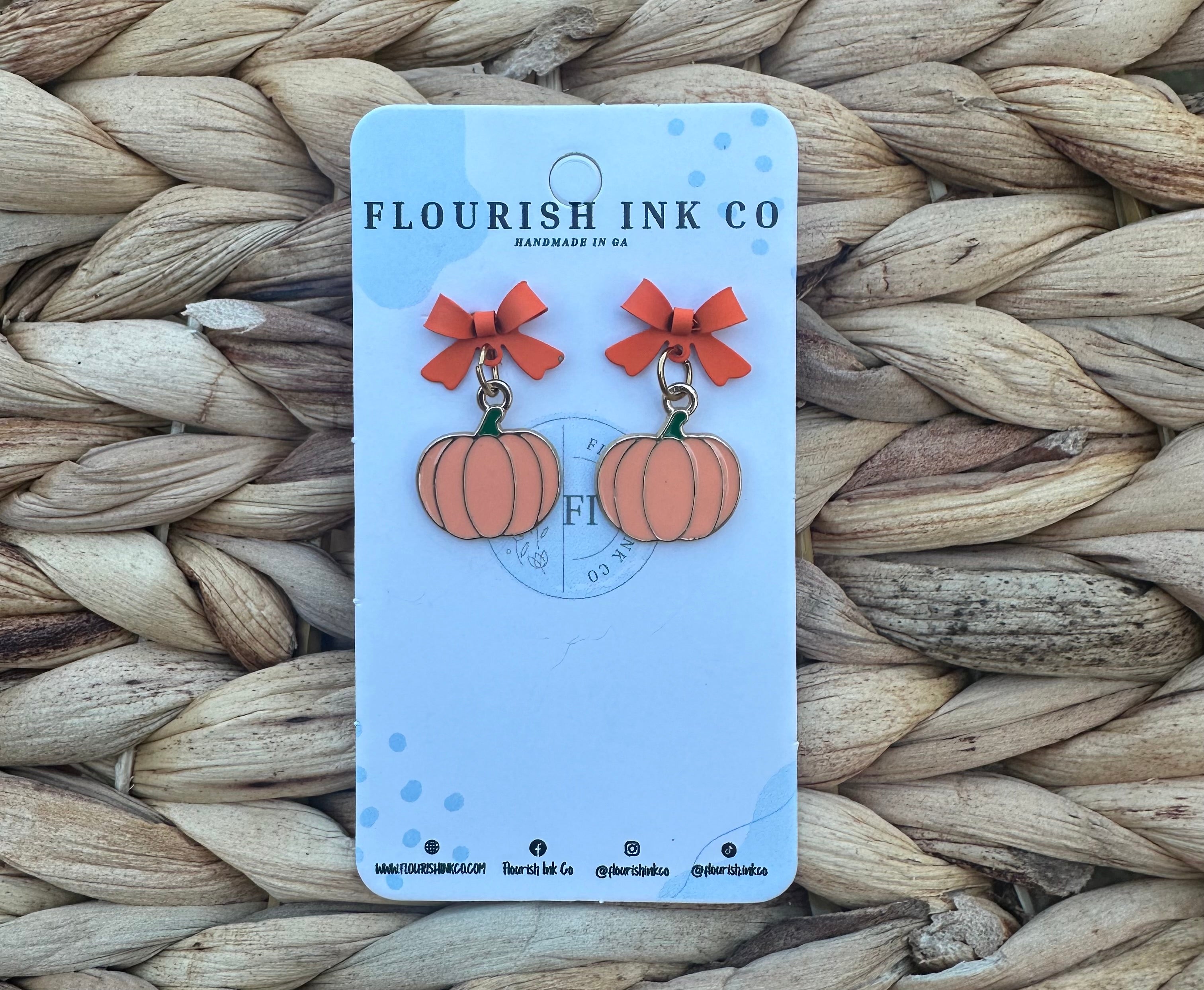 Pumpkin Dangles