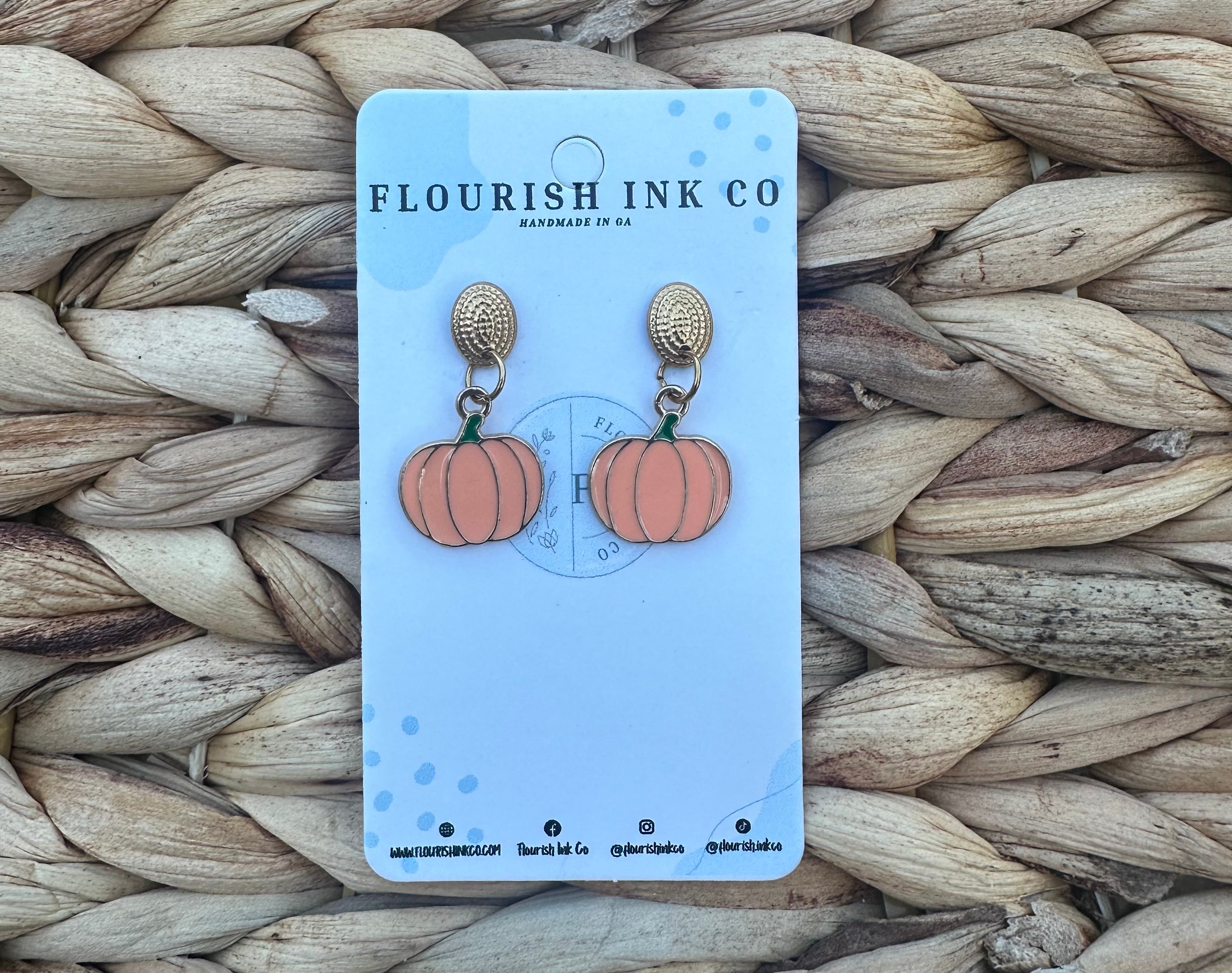 Pumpkin Dangles