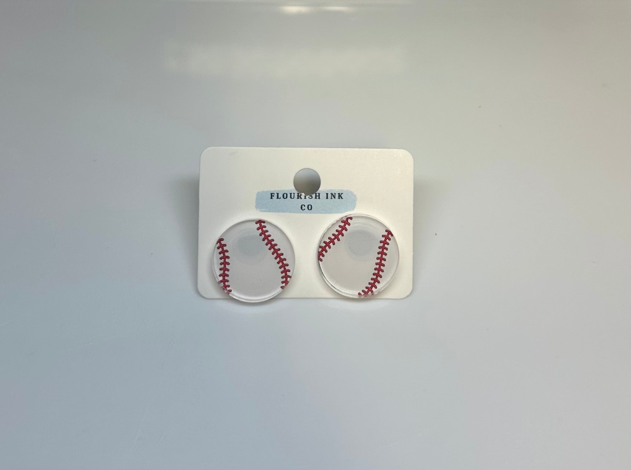 Baseball Earrings