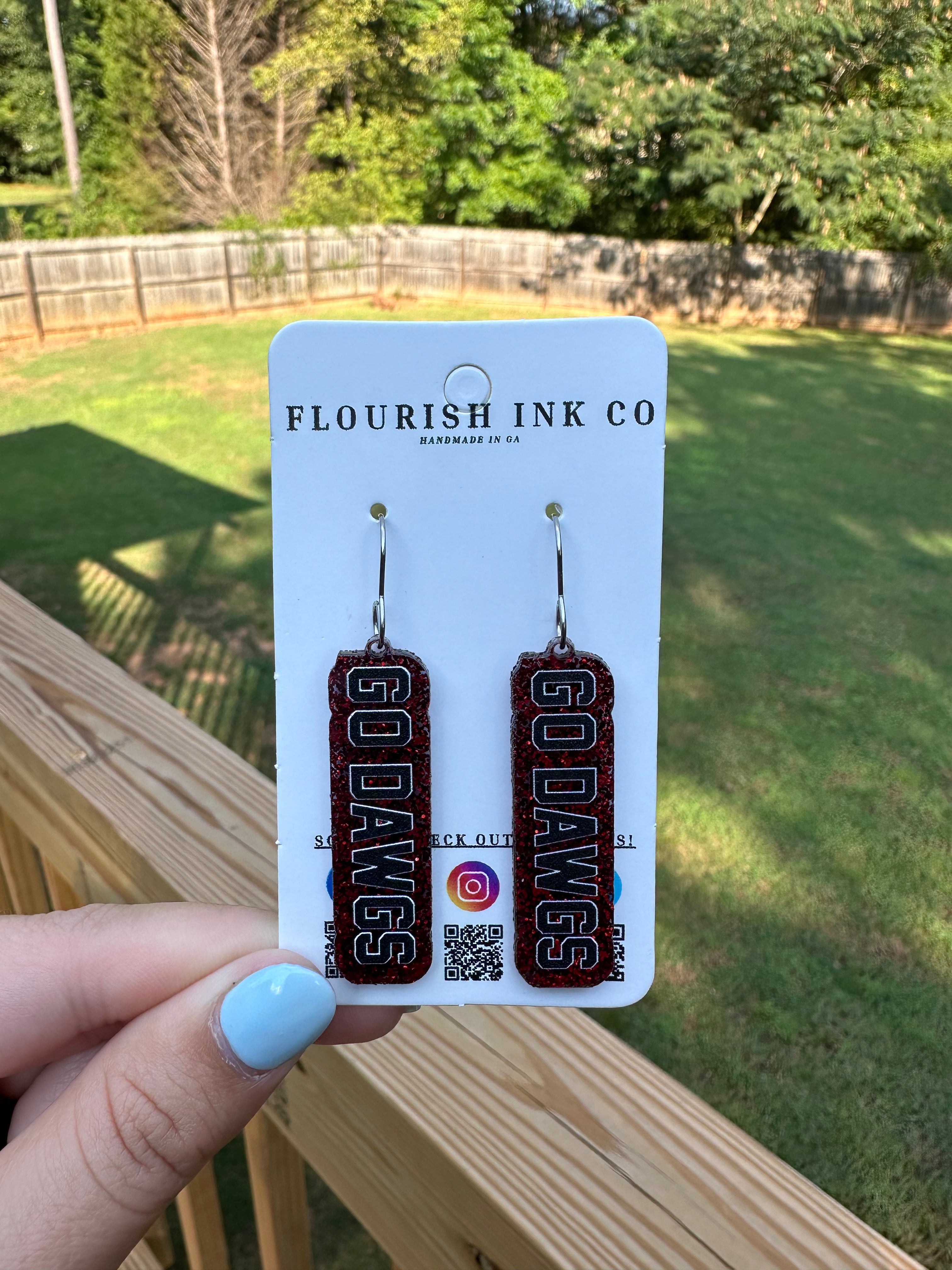 Go Dawgs Earrings