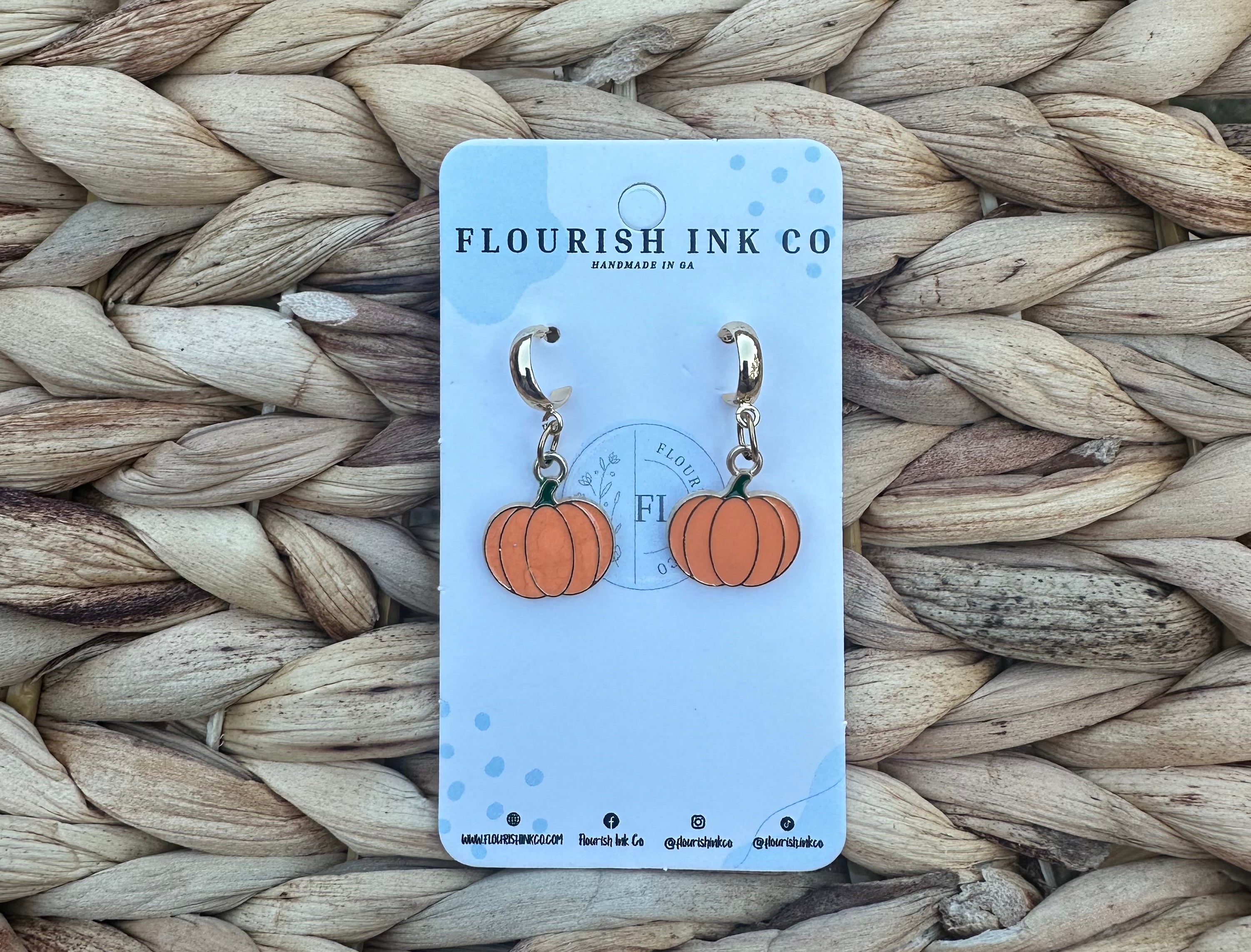 Pumpkin Dangles