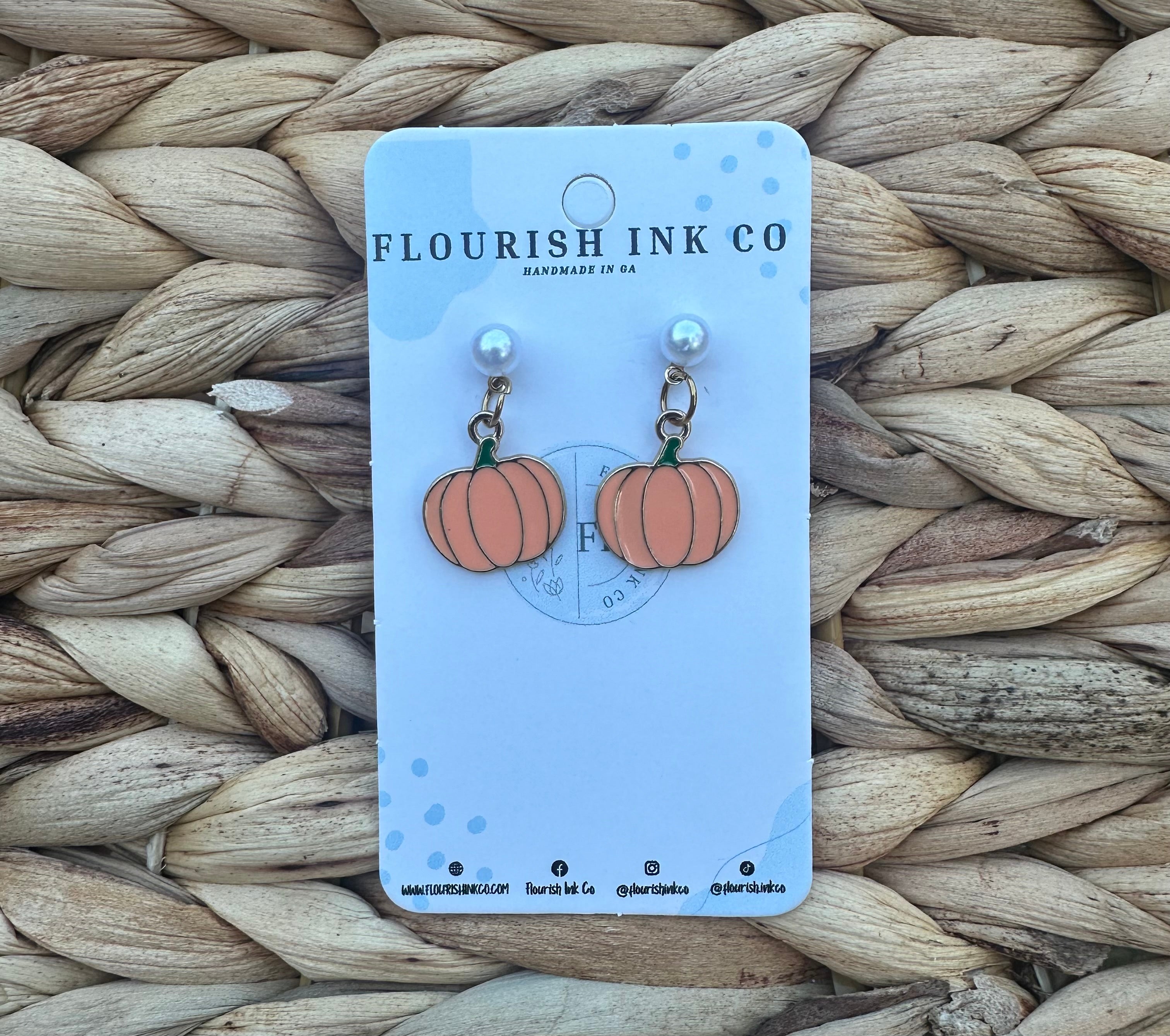 Pumpkin Dangles