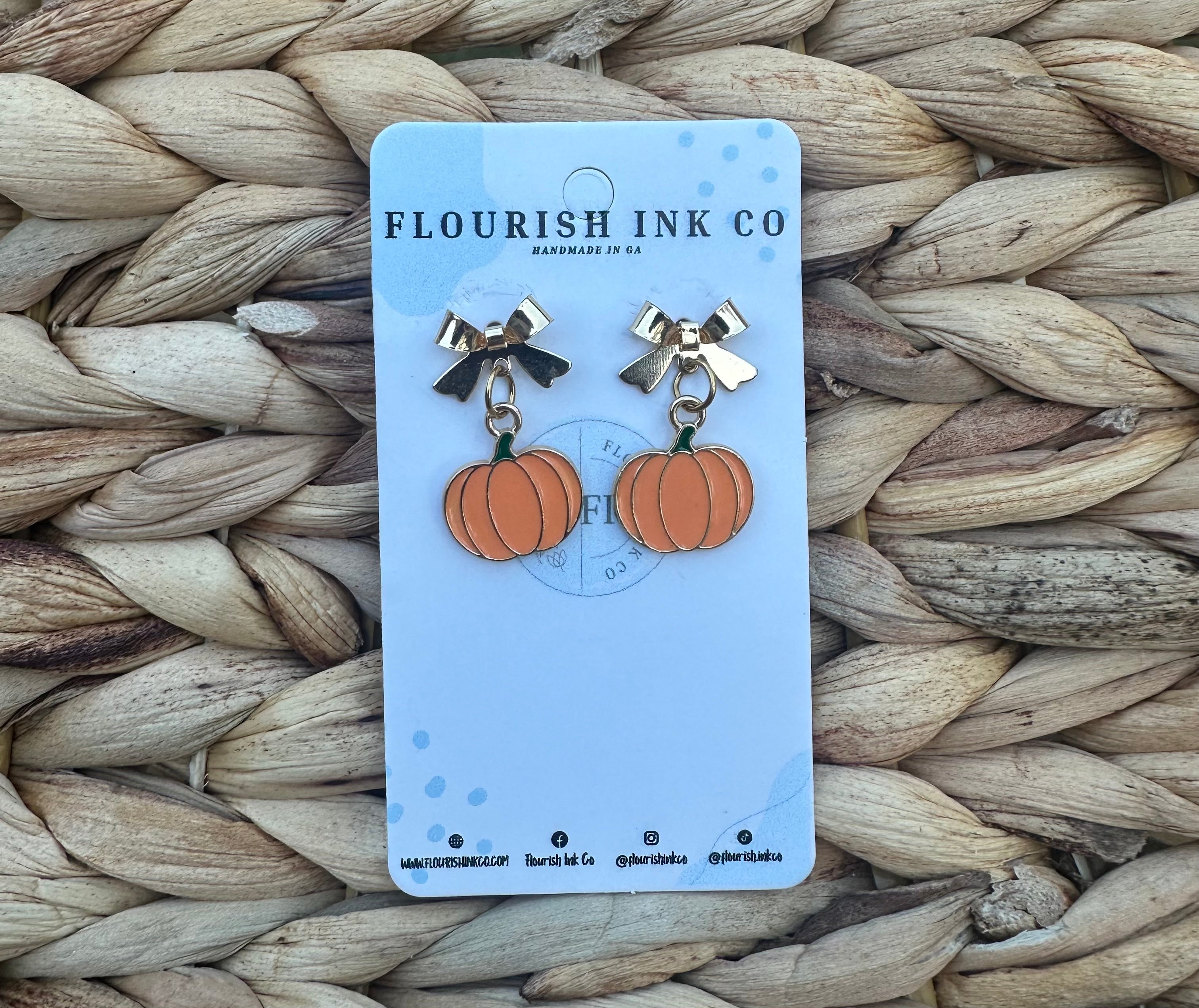 Pumpkin Dangles