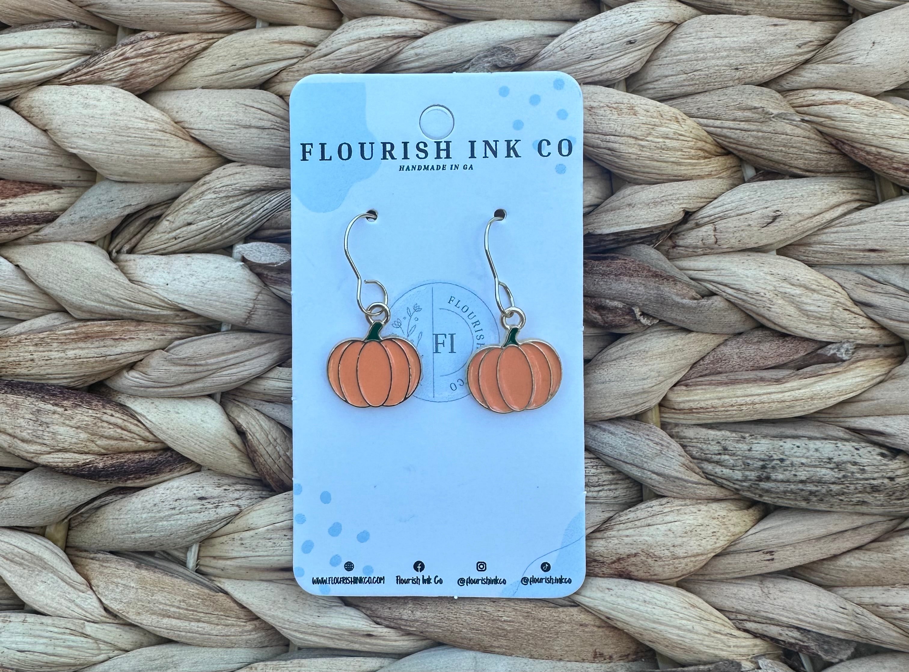 Pumpkin Dangles