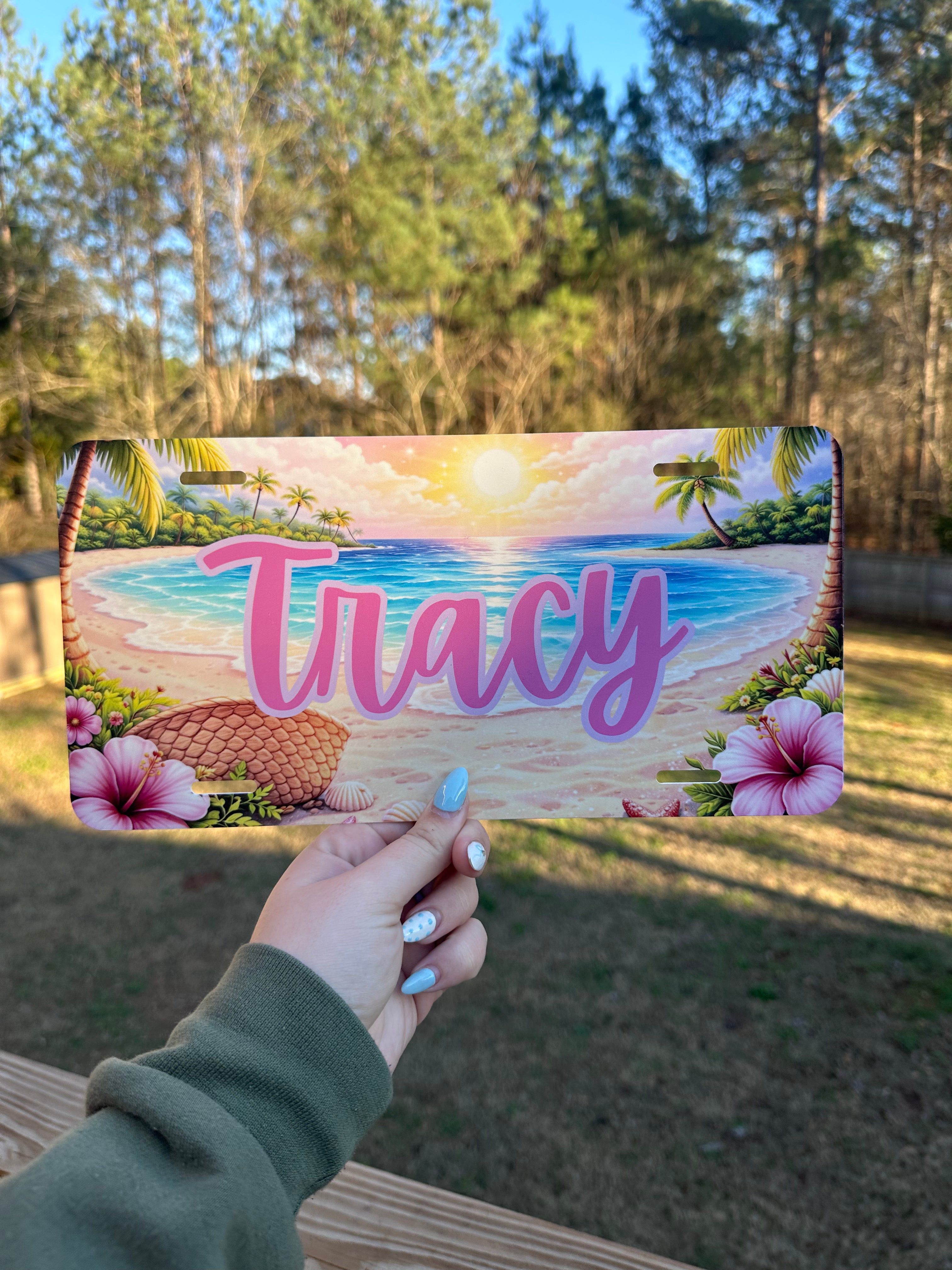 Personalized Car Tag