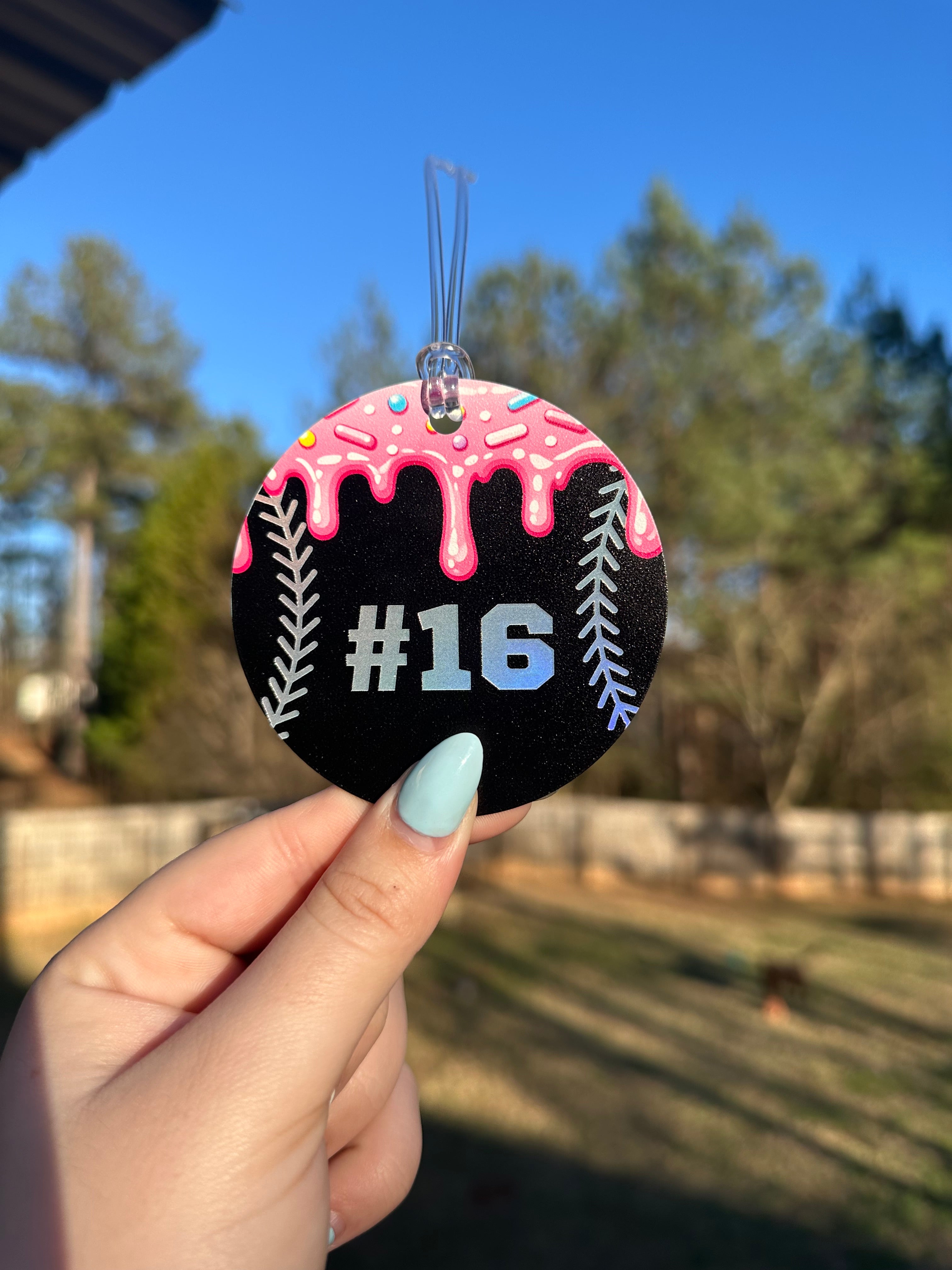 Holographic Drip Bag Tag