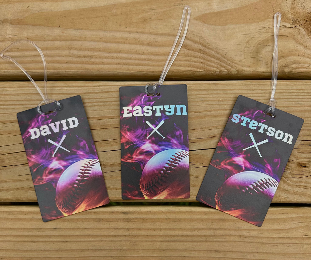 Holographic Sports Bag Tag